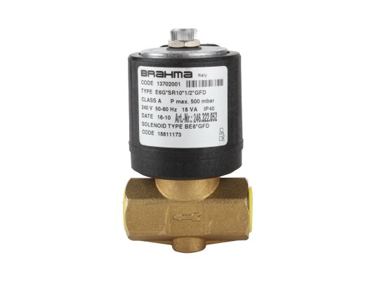Gas Electromagnetic Valve Brahma E6G*SR10*1/2*GFD 13702001