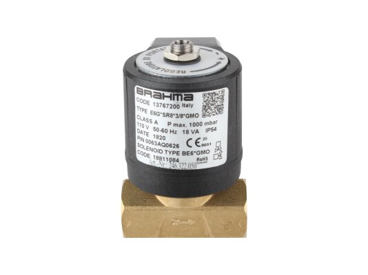 Válvula electromagnética de gas Brahma E6G*SR8*3/8*GMO 13767200