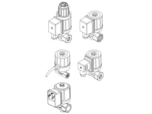 Válvula electromagnética de gas Brahma E6G*A 10*3/8*A3C, art: 13694801.
