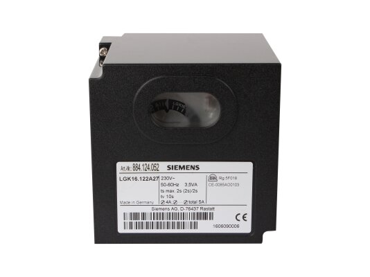Siemens LGK16.122A27 burner control system