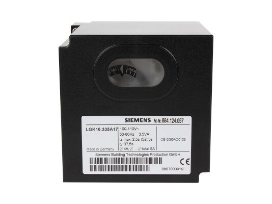 Sistema de control de quemador Siemens LGK16.335A17