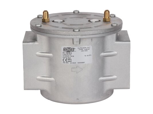 Filtro de gas Madas FGM DN 40 2 bar, art: FGM06.