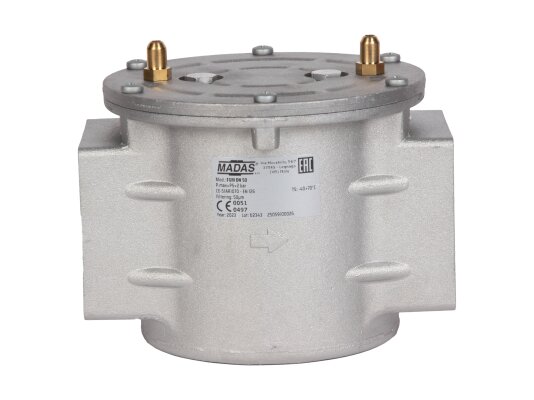 Filtro de gas Madas FGM DN 50 2 bares, art: FGM07.