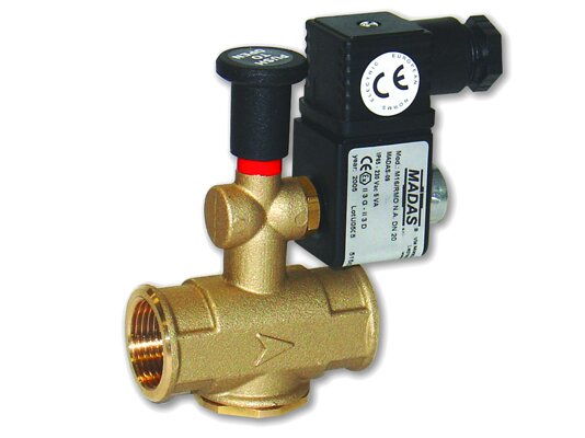 Válvula electromagnética de gas Madas RO030000 008