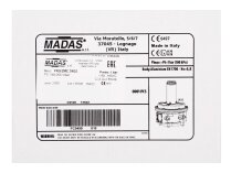 Gas pressure regulator Madas FRG/2MC DN 25, art: FC04 050.