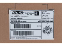Gas pressure regulator Madas RG/2MBZ DN 50 FL, art: RB50Z R160.