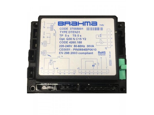 Brahma DTEN31 combustion manager, art: 37555001