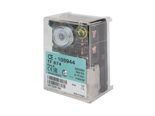 Honeywell TF 874 rev.A burner automation system