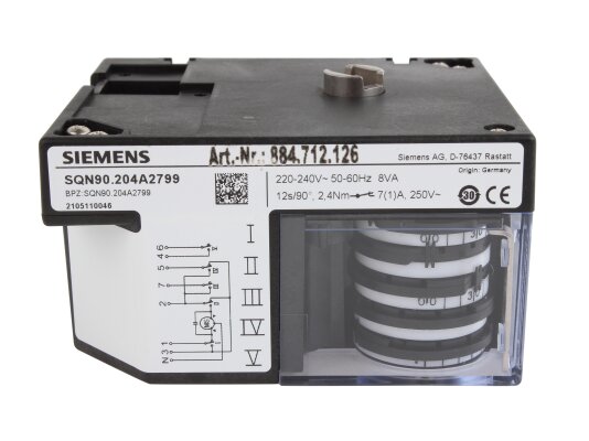 Siemens SQN90.204A2799 Servo Drive