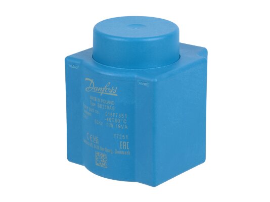 Bobina Electromagnética Danfoss BB230AS, 018F7351