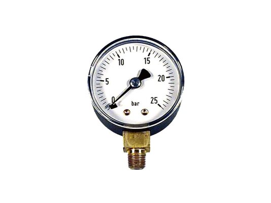Oilon pressure gauge 111.10.63, 25 bar, art: 34021009.
