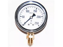 Oilon Pressure Gauge 612.20.100, 250 mbar, art: 34021032.