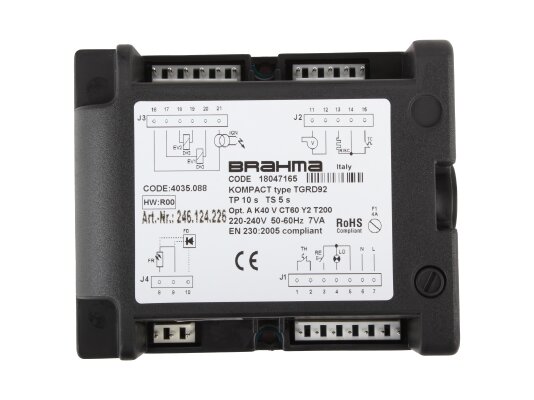 Brahma TGRD92 combustion manager, art: 18047165.