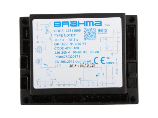 Brahma NDTE31 37611000 Sistema de gestión de quemadores