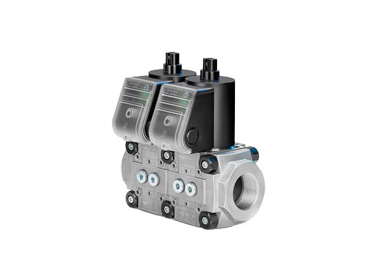 Kromschroder VCS1E25R/25R05NNWL/PPPP/PPPP Double Electromagnetic Valve, Art: 88100213.