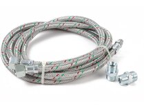 Manguera de combustible de 1.2 m con accesorios G1/8" - G3/8" art. 13007943