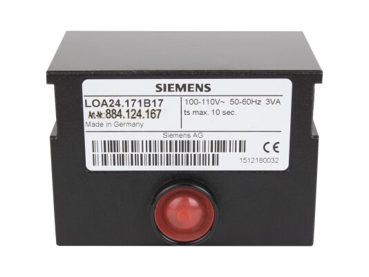 Sistema de control de quemador Siemens LOA24.171B17