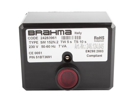 Brahma SM152N.2 5 10 0.5 23 top-fired boiler, art: 24283961