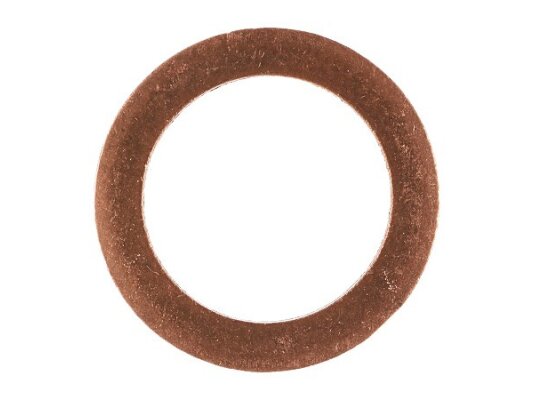 Arandela de cobre Weishaupt 13.4 x 18.9 x 1.5 mm, art: 440031.