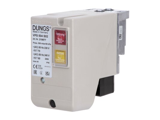 Unidad de control de hermeticidad Dungs VPS 504 S02 con enchufe de 230V / 50Hz