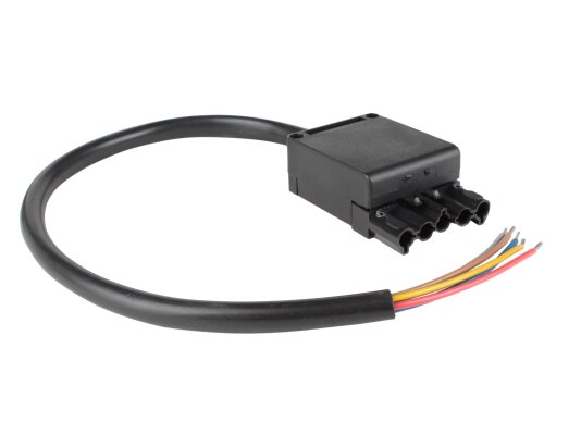 Enchufe Ecoflam 5P con cable, hembra, 65070641