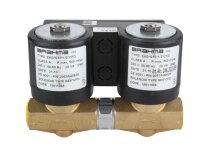 Double electromagnetic valve Brahma GVC10*1/2*S*S 13991920