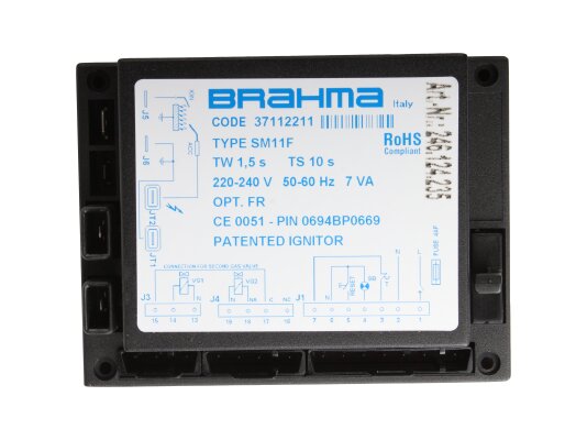 Brahma SM11F Controlador de quemador, 37112211