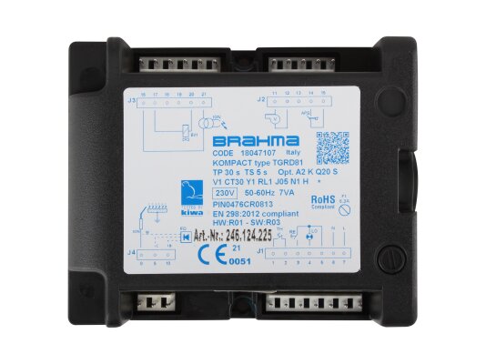 Brahma TGRD81 Controlador de quemador, 18047107