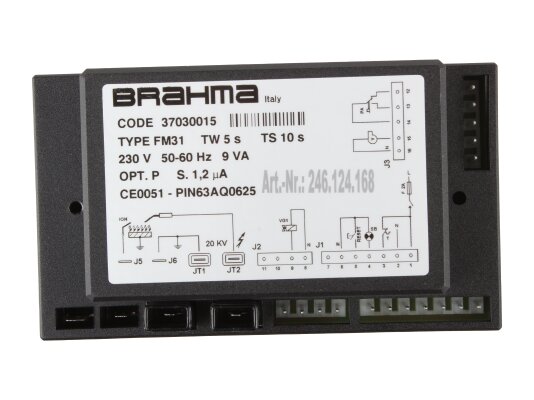 Brahma FM31 Controlador de quemador, 37030015