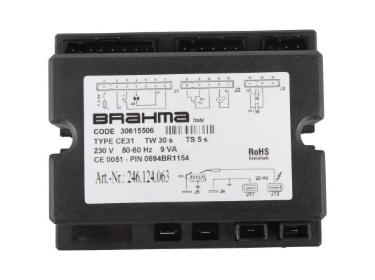 Brahma CE31 Burner Controller, 30615506