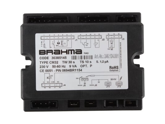 Gerente de quemador Brahma CM32