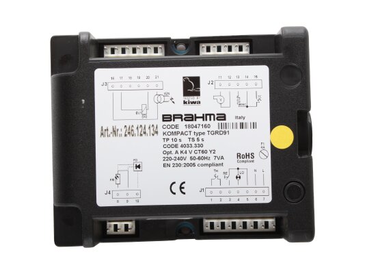 Brahma TGRD91 Controlador de quemador, 18047160