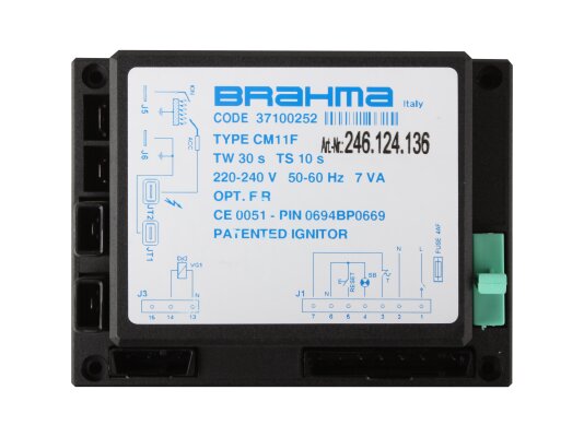 Controlador de quemador Brahma CM11F, art: 37100252