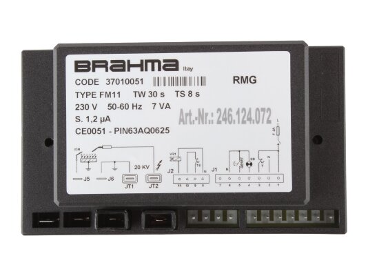 Brahma FM11 Controlador de quemador, 37010051