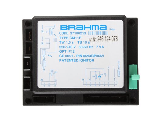 Brahma CM11F Burner Controller, 37100213