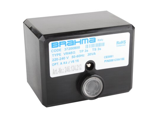 Brahma VM45G 37200800 stoker automatic