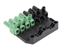 Conector Elco 7P, verde, macho, 65323592
