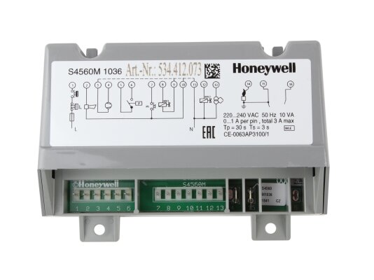 Honeywell S4560M 1036U Combustion Manager
