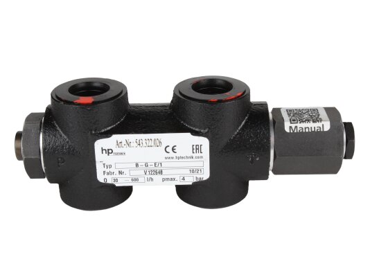 hp-Technik B-G-E/1 bypass valve