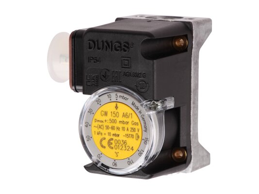 Pressure switch Weishaupt GW 150 A6/1, Part Number: 691382, Alternative MPN: We691382, We69138-2.