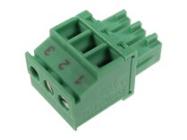 Conector Weishaupt de 3 pines, art: 716787.