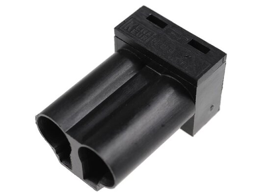 Conector Weishaupt ST17/2 negro, art: 716117