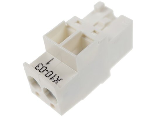 Conector Weishaupt X10-03 de 2 pines, art.: 716324