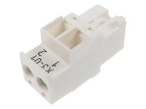 Weishaupt X3-01 Enchufe de 2 pines, art.: 716300.
