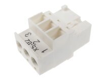 Conector Weishaupt X5-02 de 3 pines, art: 716308