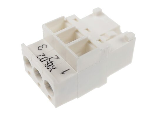 Conector Weishaupt X6-02 de 3 pines, art.: 716311.