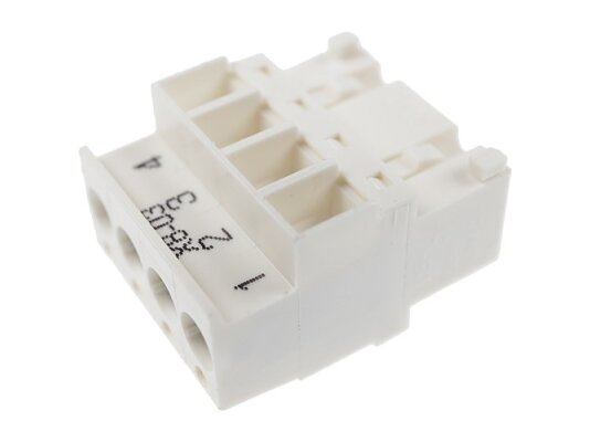 Weishaupt X8-03 4-pin plug, art: 716318.