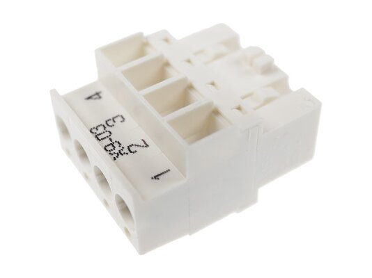 Conector Weishaupt X9-03 de 4 pines, art.: 716321