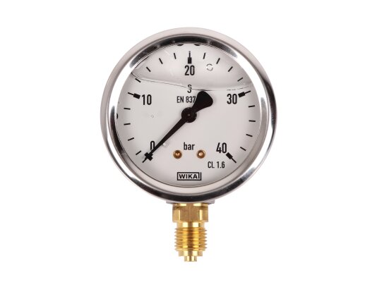 Weishaupt pressure gauge 641159