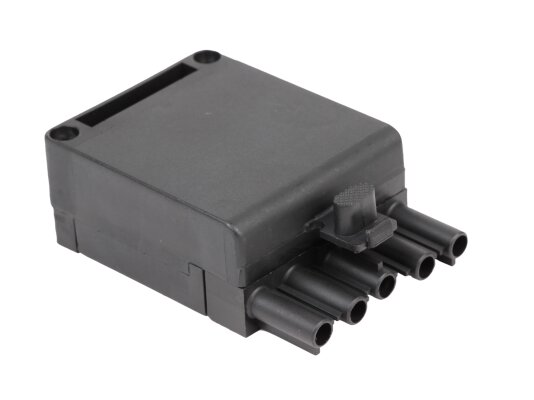 Conector Elco 5P + abrazadera para cable, 13016491